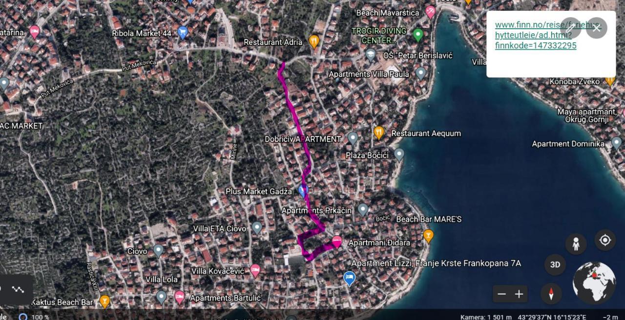 Apartment Lizzi. Trogir Ngoại thất bức ảnh